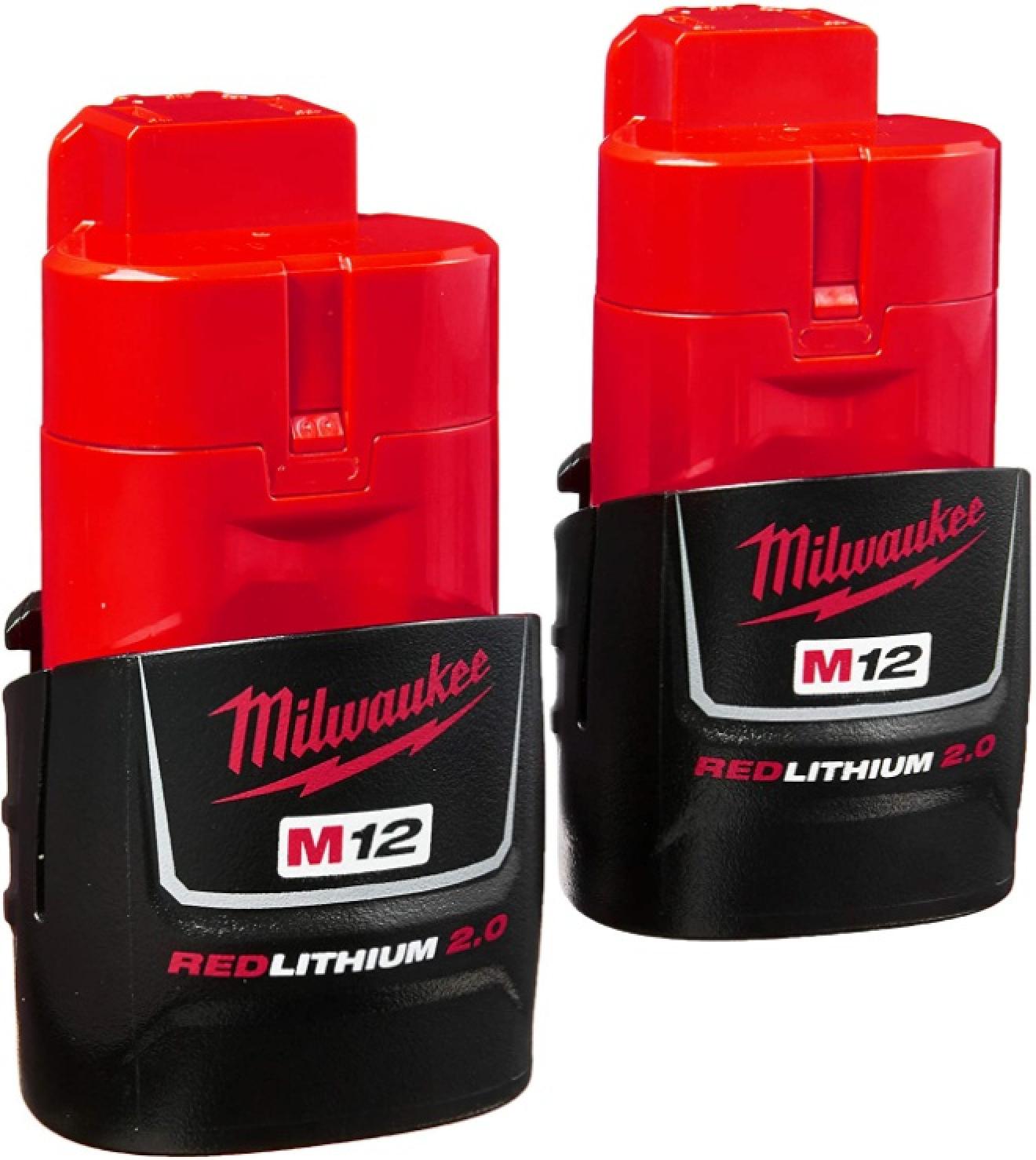 Milwaukee M12 REDLITHIUM Compact Battery Two Pack