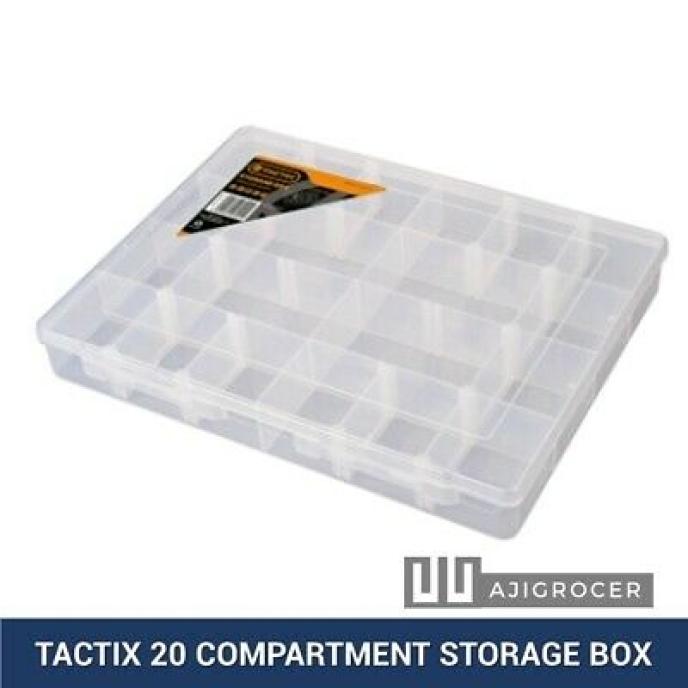 Tactix 18 Compartment Storage Box