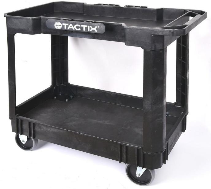 Tactix Plastic Service Cart