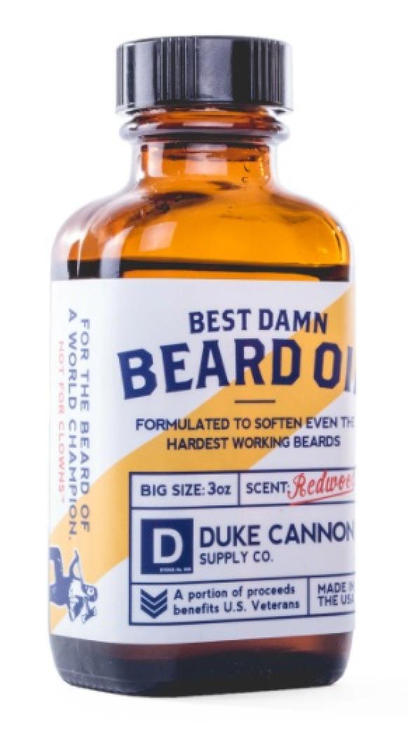 Duke Cannon Best Damn Beard Oil
