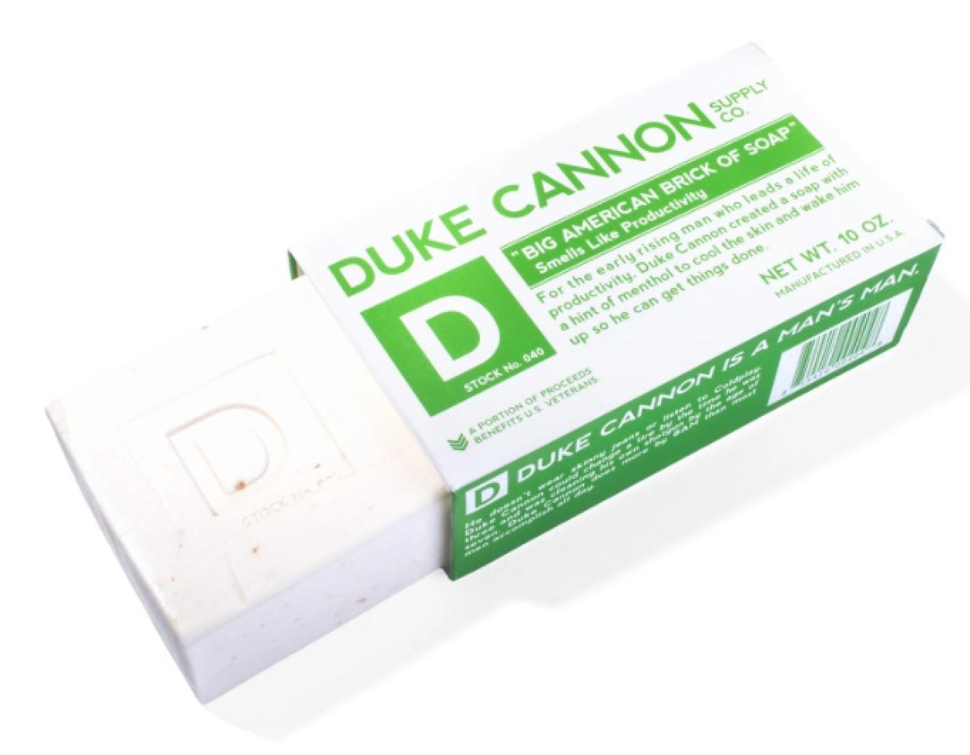 Duke Cannon Big American Brick of Soap - Productivity