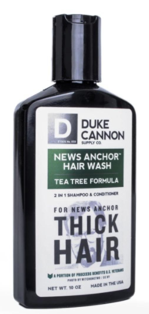Duke Cannon News Anchor 2-n-1 Hair Wash - Tea Tree Formula