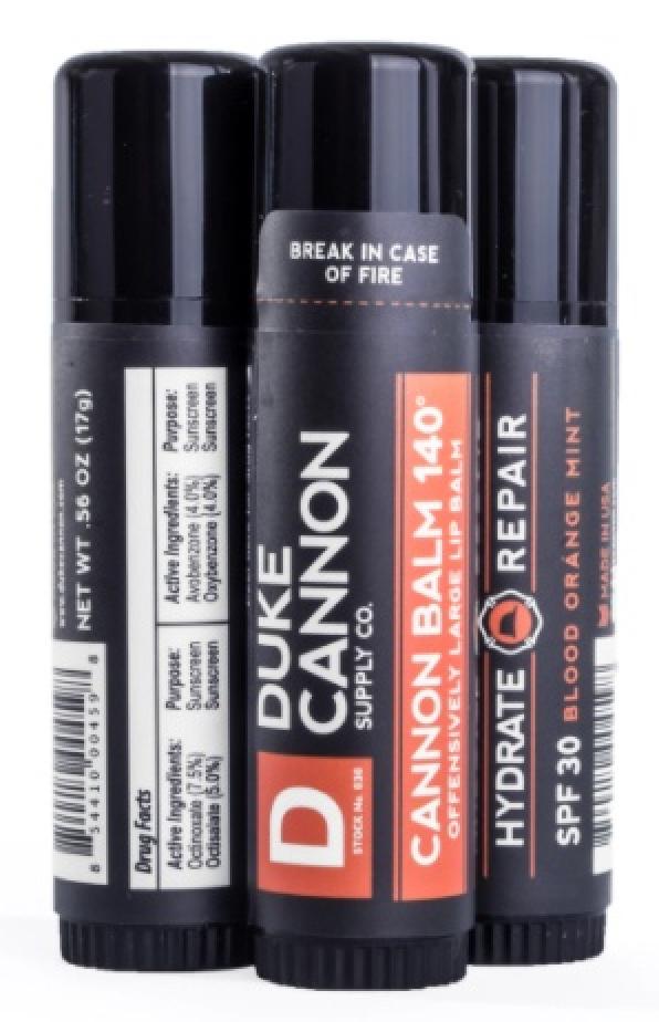 Duke Cannon Cannon Balm 140° Tactical Lip Protectant