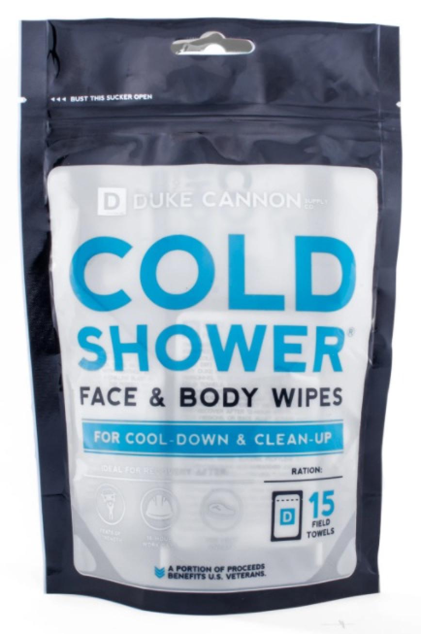 Duke Cannon Cold Shower Cooling Field Towels Multi-Pack Pouch