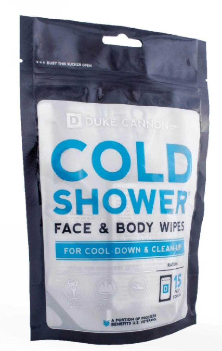 Duke Cannon Cold Shower Cooling Field Towels Multi-Pack Pouch