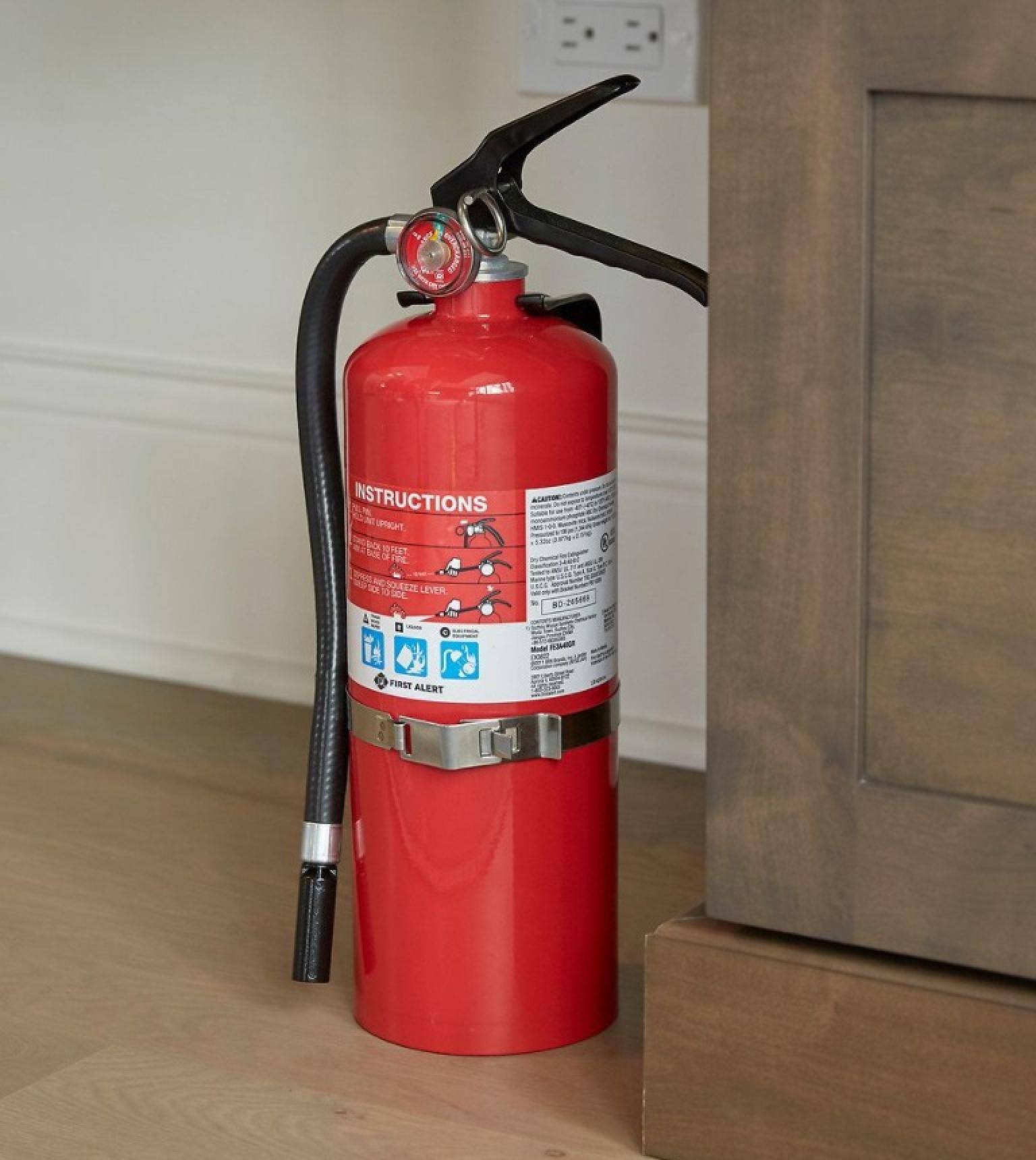 First Alert Rechargeable Heavy Duty Plus Fire Extinguisher