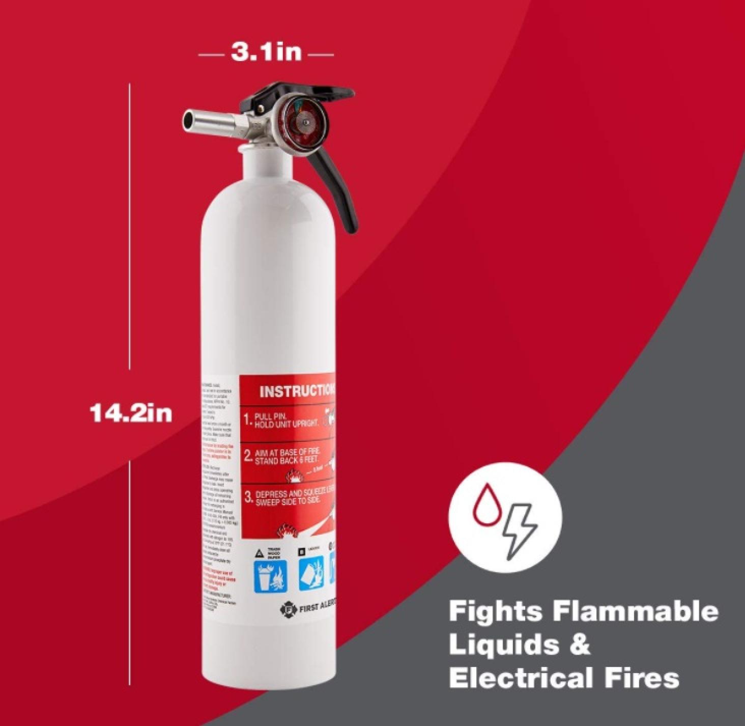 First Alert Marine Fire Extinguisher