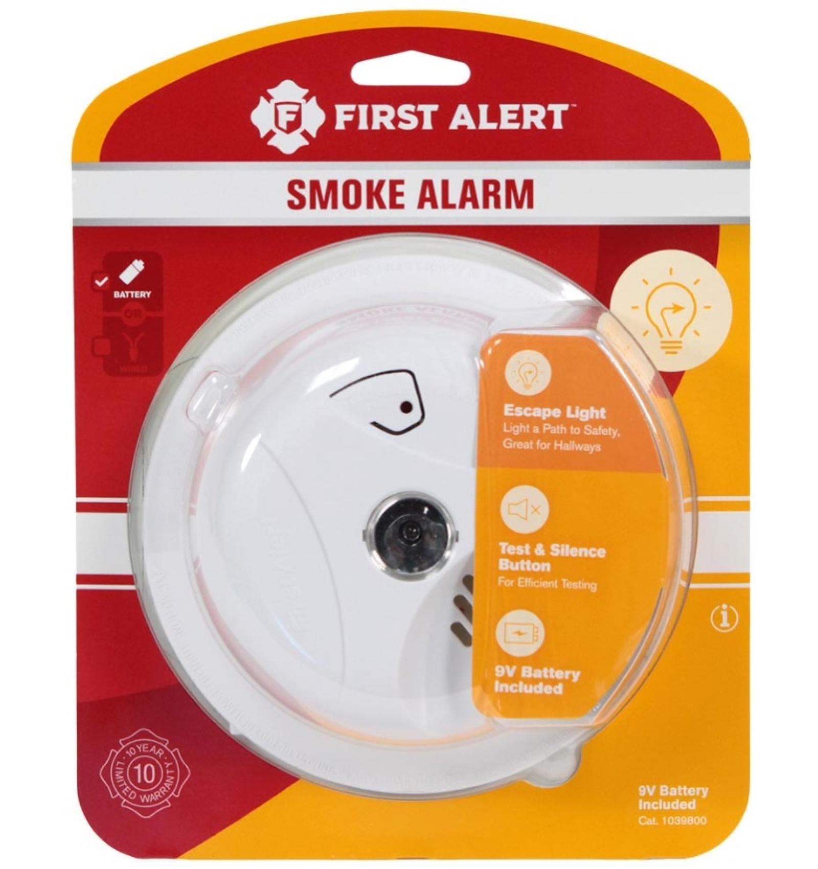 First Alert Escape Light Smoke Alarm