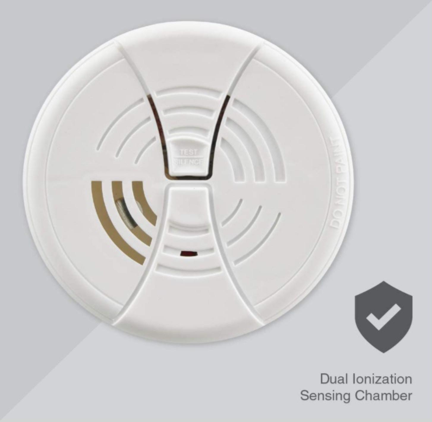 First Alert BRK Dual Ionization Smoke Alarm with 9-Volt Battery