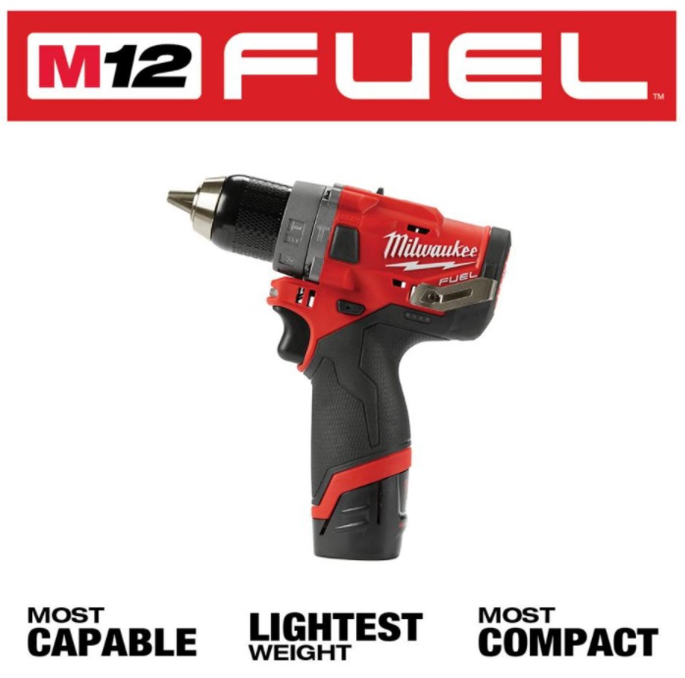 Milwaukee M12 FUEL™ drill