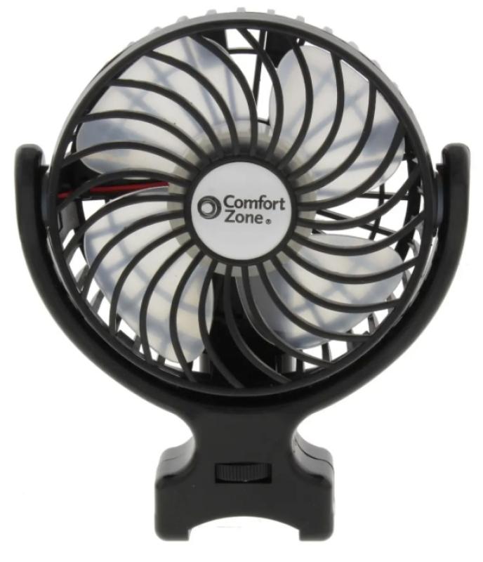 content/products/Comfort Zone 4 inch Handheld Rechargeable Fan