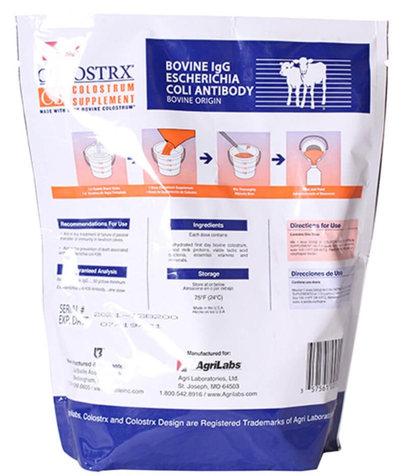 AgriLabs Colostrx CS Colostrum Supplement