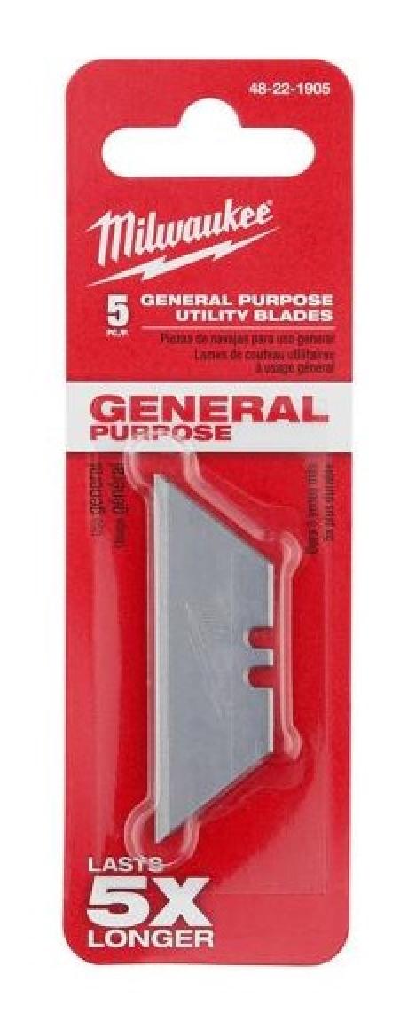 Milwaukee General Purpose Utility Blades 5 pack