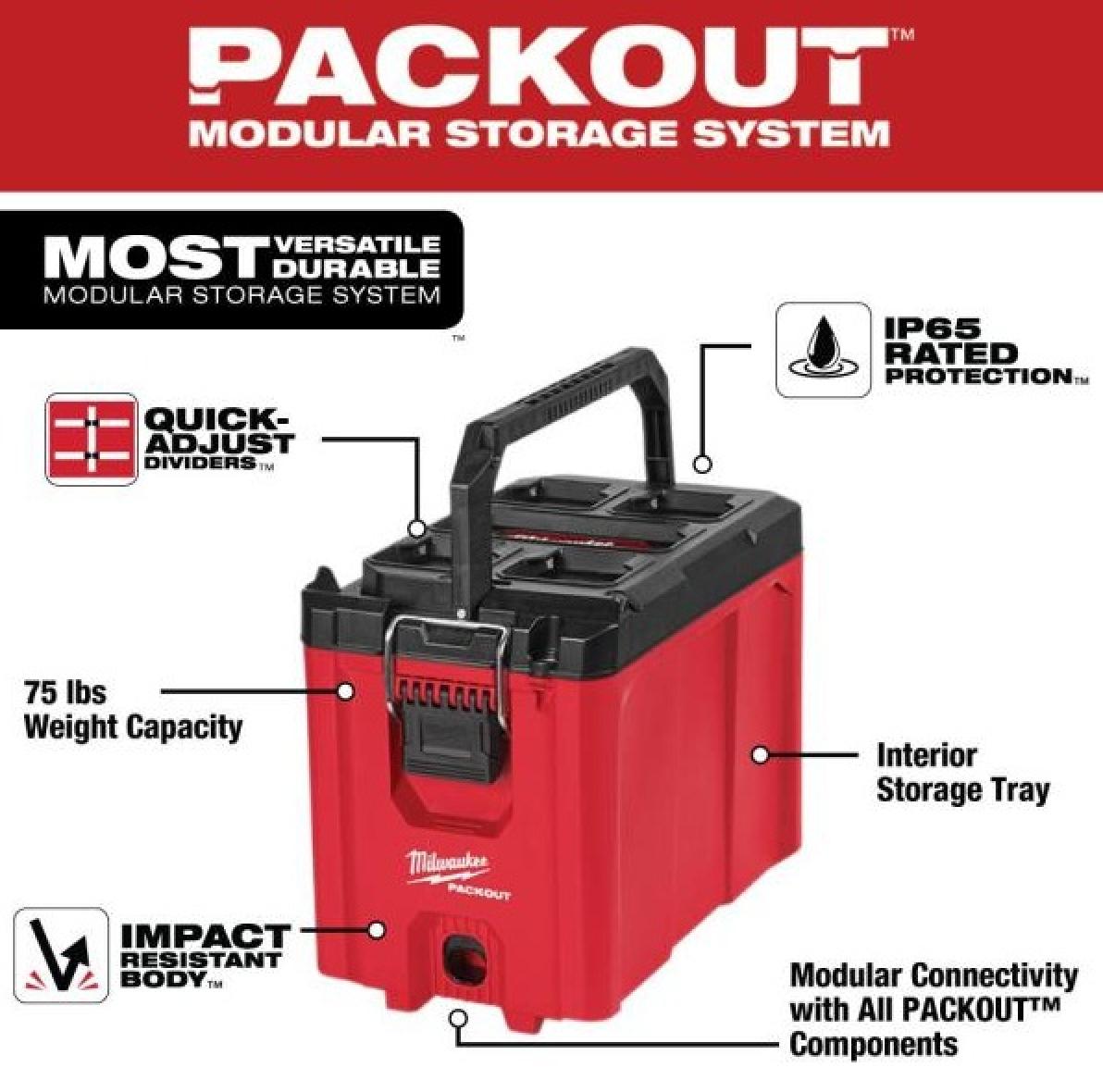 Milwaukee PACKOUT™ Compact Tool Box