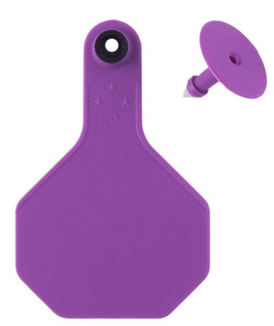 Y-Tex 3* Blank Ear Tags Medium