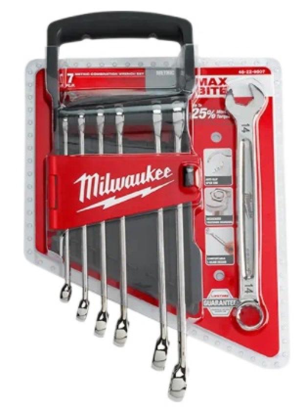 Milwaukee Metric Combination Wrench Set 7 piece