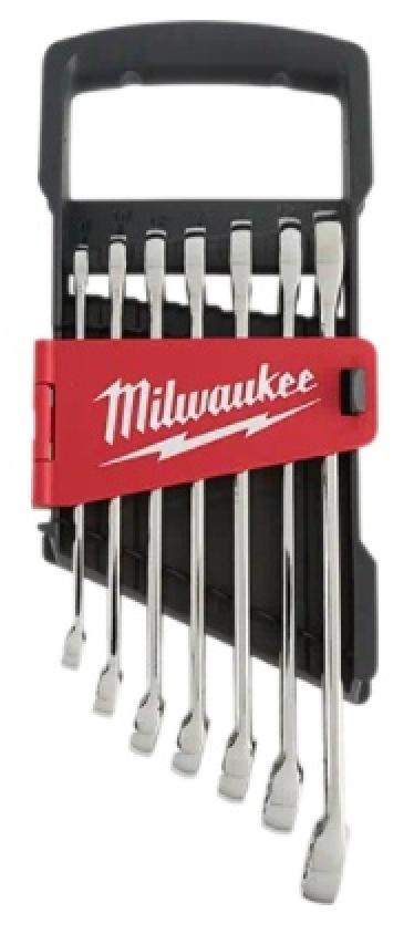Milwaukee Metric Combination Wrench Set 7 piece