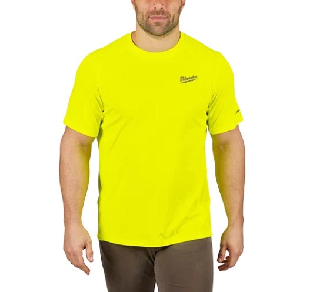 Milwaukee WORKSKIN™ Lightweight Performance Short Sleeve Shirt High Visibility