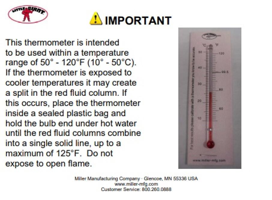 Incubator Thermometer