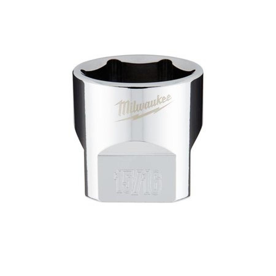 Milwaukee 3/8" Drive 15/16" SAE 6-Point Socket