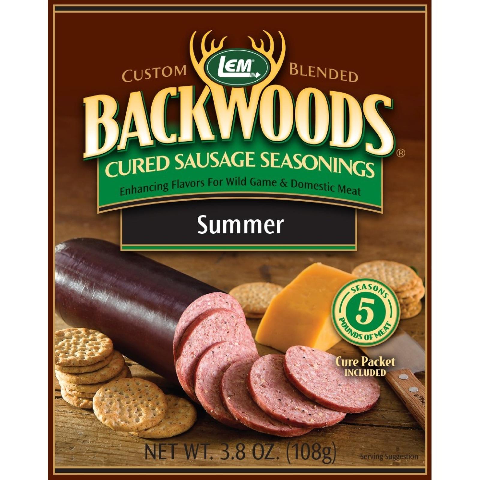 LEM Backwoods Summer Cured Sausage Seasonings 5lbs