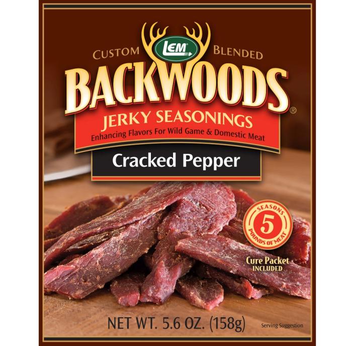 LEM Backwoods Cracked Pepper Jerky Seasonings 5lbs