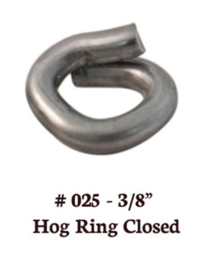 LEM 3/8" Hog Ring closed