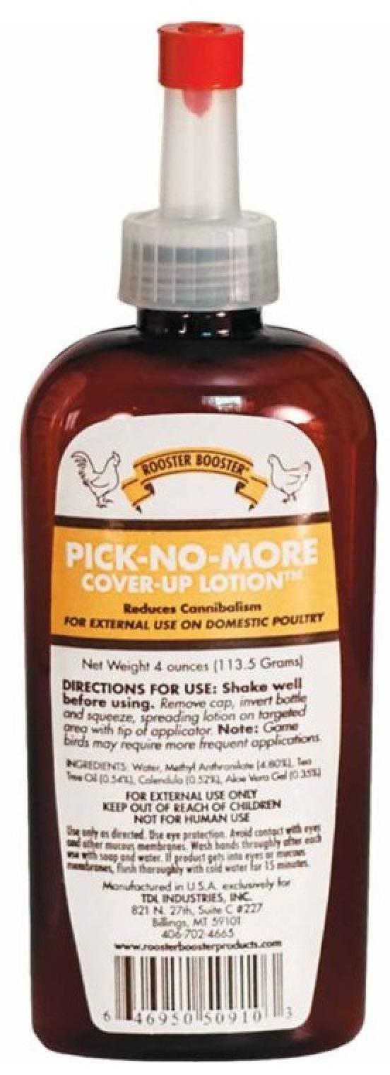 Rooster Booster Pick-No-More Cover-Up Lotion