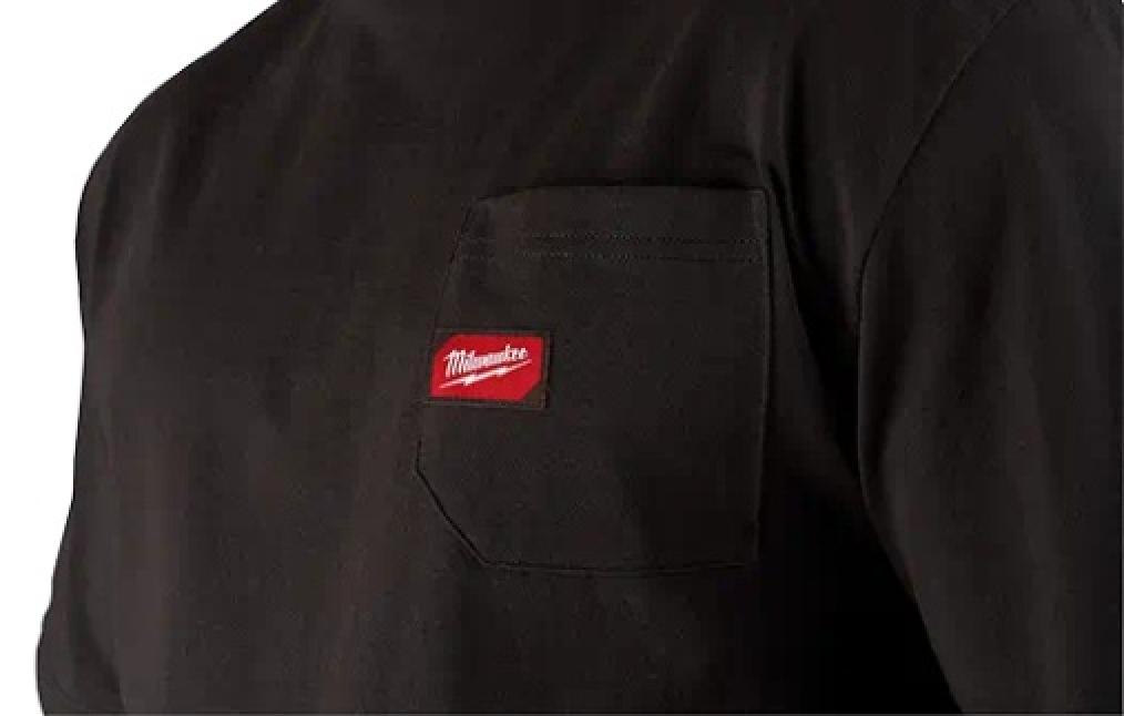 Milwaukee Heavy Duty Pocket Short Sleeve T-Shirt Pocket