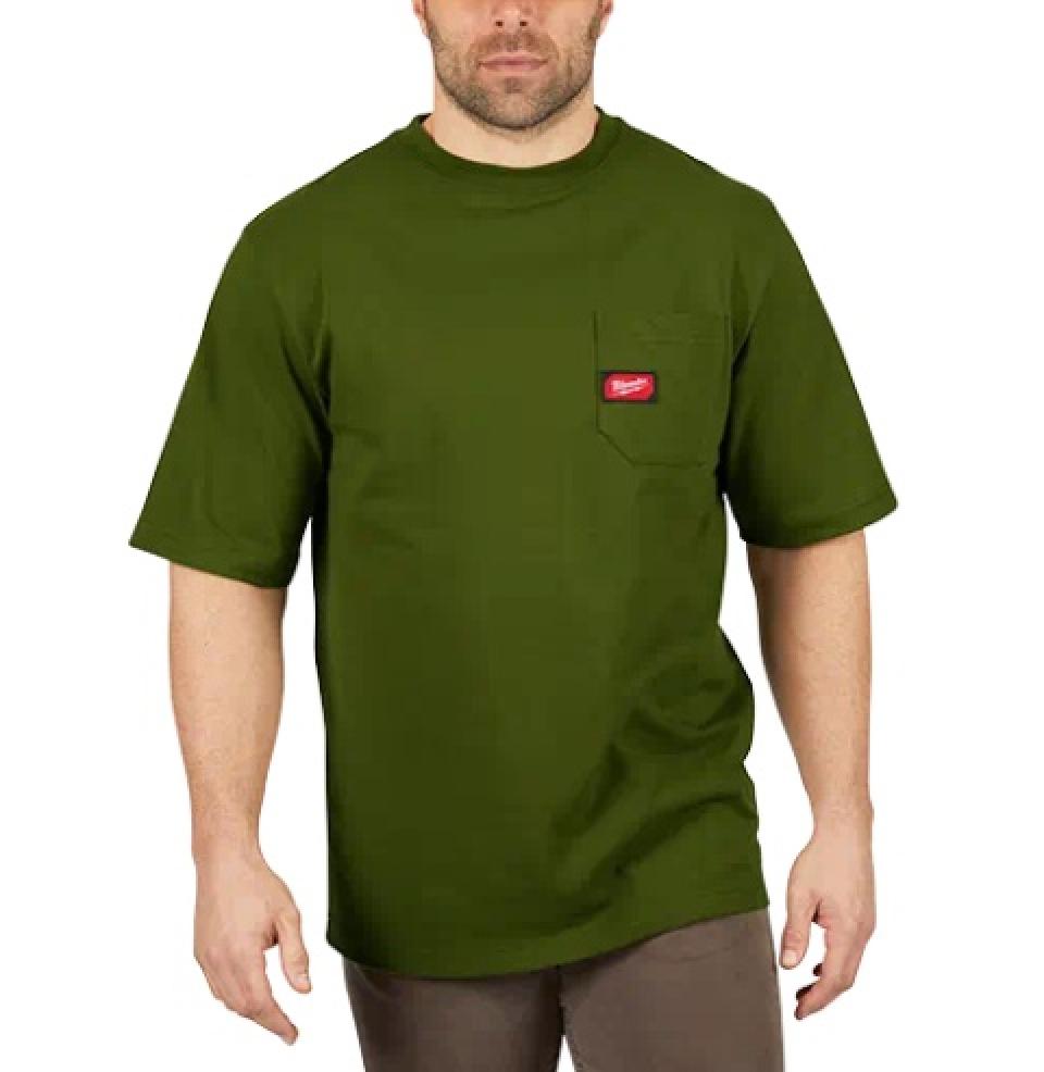 Milwaukee Heavy Duty Pocket Short Sleeve T-Shirt Front