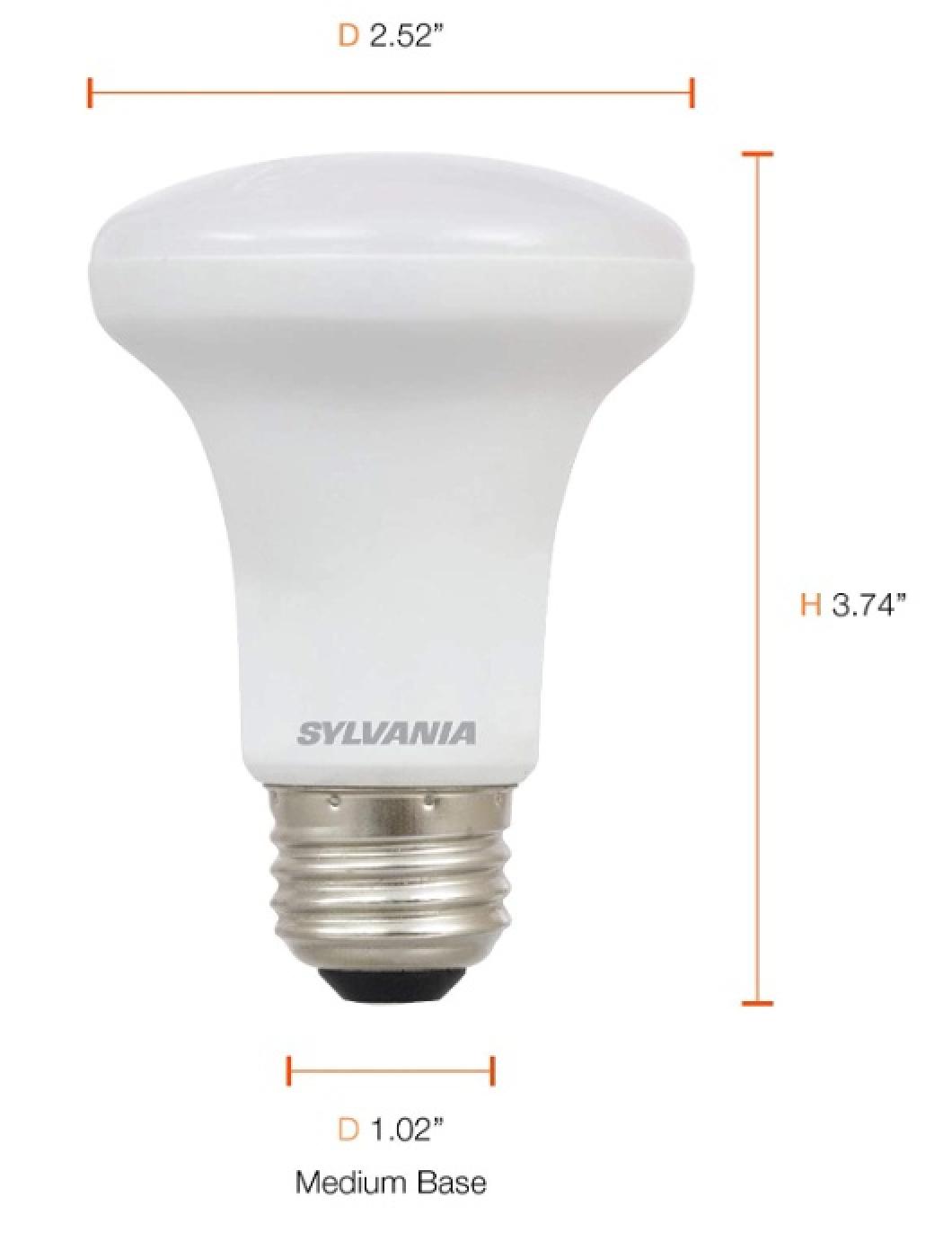 Sylvania LED 35 W Equivalent 325 Lumens Flood Lamp (2 Pack)