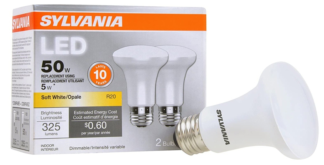 Sylvania LED 35 W Equivalent 325 Lumens Flood Lamp (2 Pack)