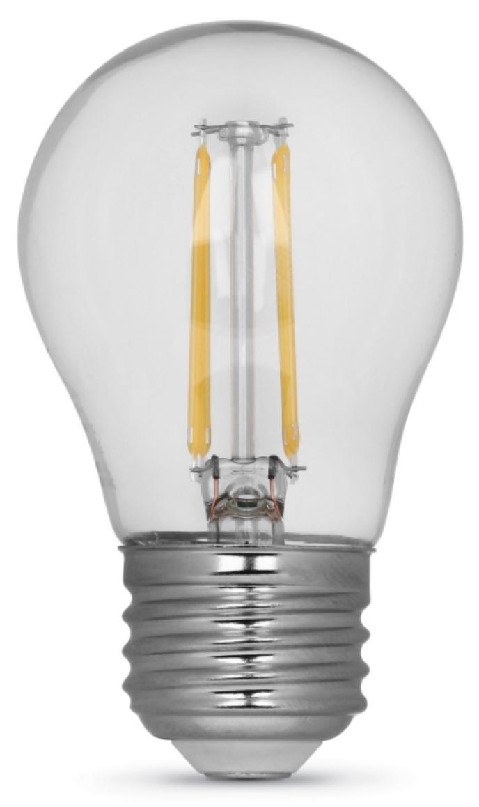 Feit Electric LED 40 Watt Equivalent 300 Lumen A15 Dimmable Light Bulb (2 Pack)