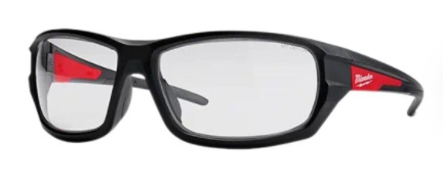 Milwaukee Performance Safety Glasses with Fog Free Lenses Front