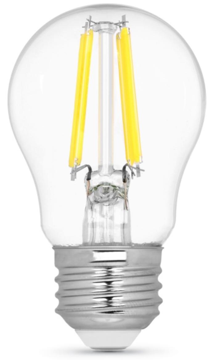 Fiet Electric LED 40 Watt Equivalent 300 Lumen A15 Daylight Dimmable Light Bulb (2 Pack)