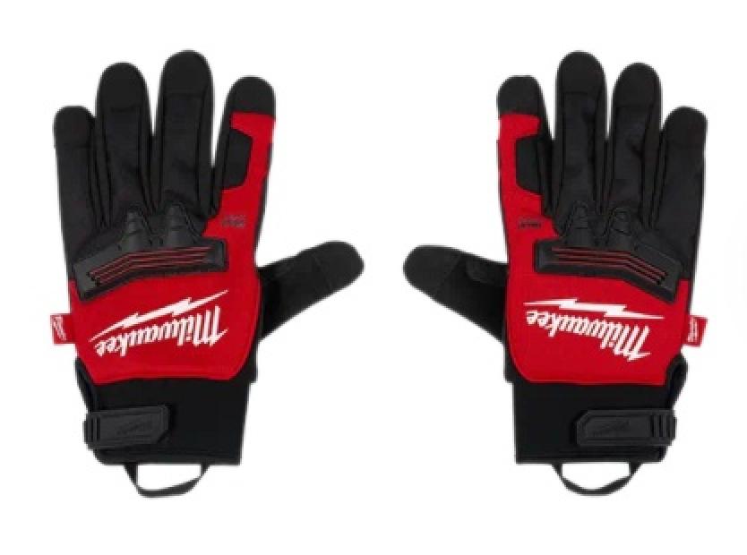 Milwaukee Winter Demolition Gloves Backs of Gloves