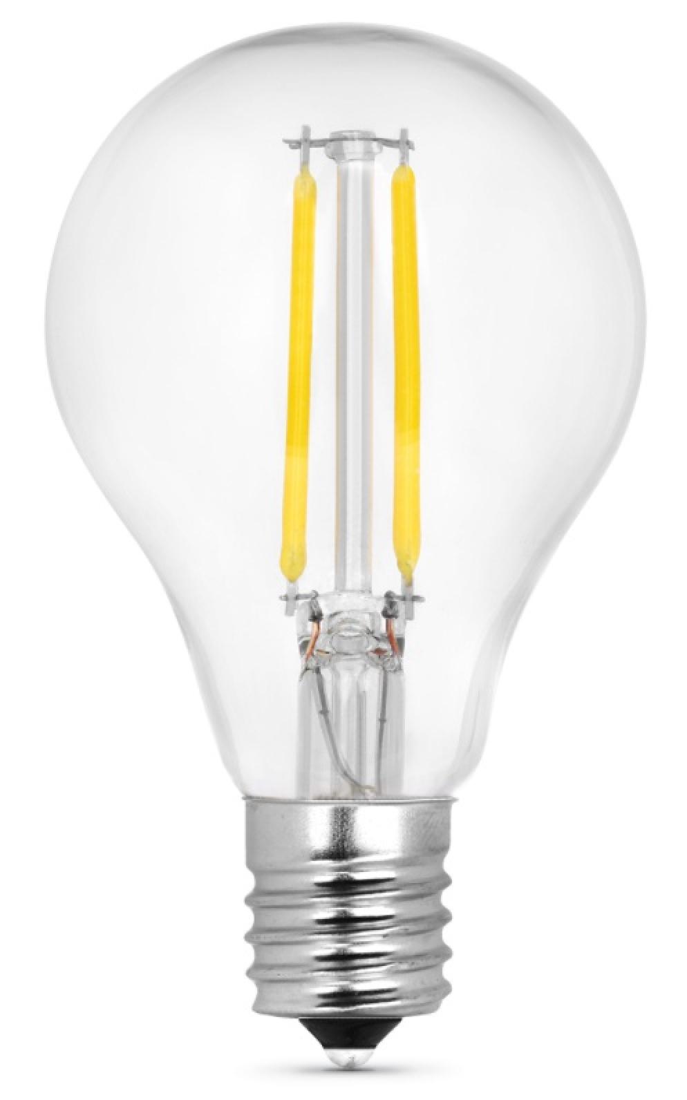 Feit Electric LED 40 Watt Equivalent 300 Lumen A15 Intermediate Dimmable Light Bulb (2 Pack)