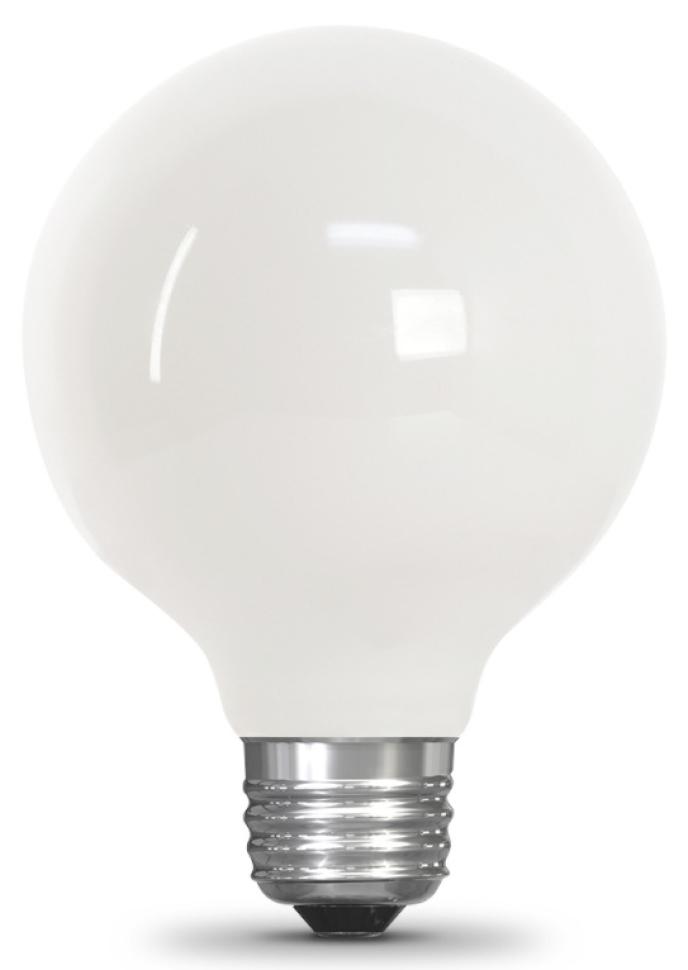 Feit Electric LED 40 Watt Equivalent 350 Lumen Frosted G25 Dimmable Light Bulb