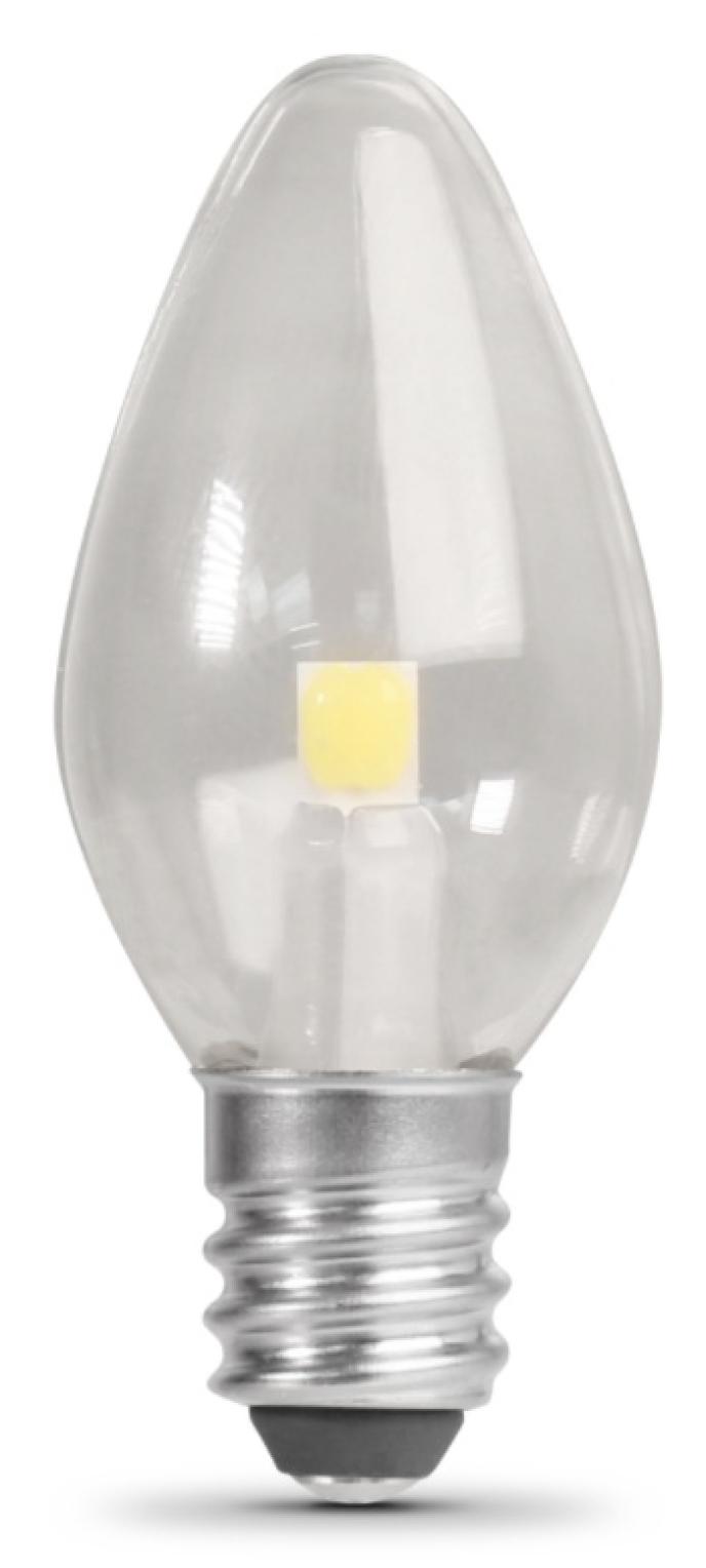 Feit Electric LED Accent LED Night Light Bulb Clear White