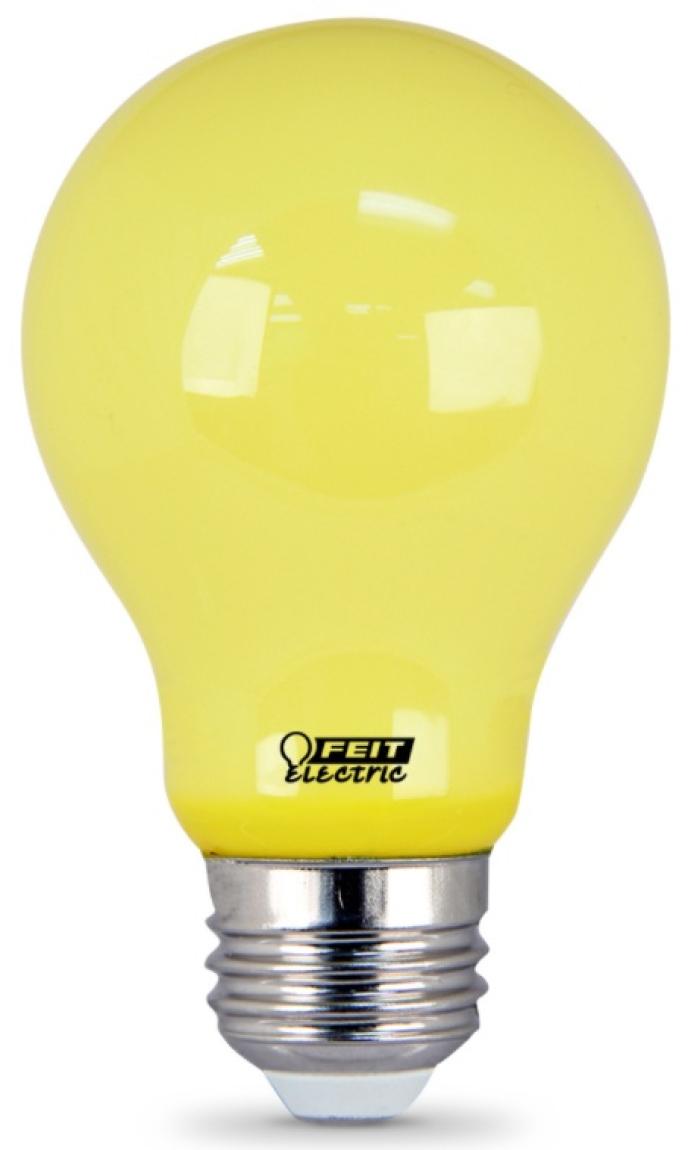 Feit Electric LED 60 Watt Equivalent Yellow Bug Light