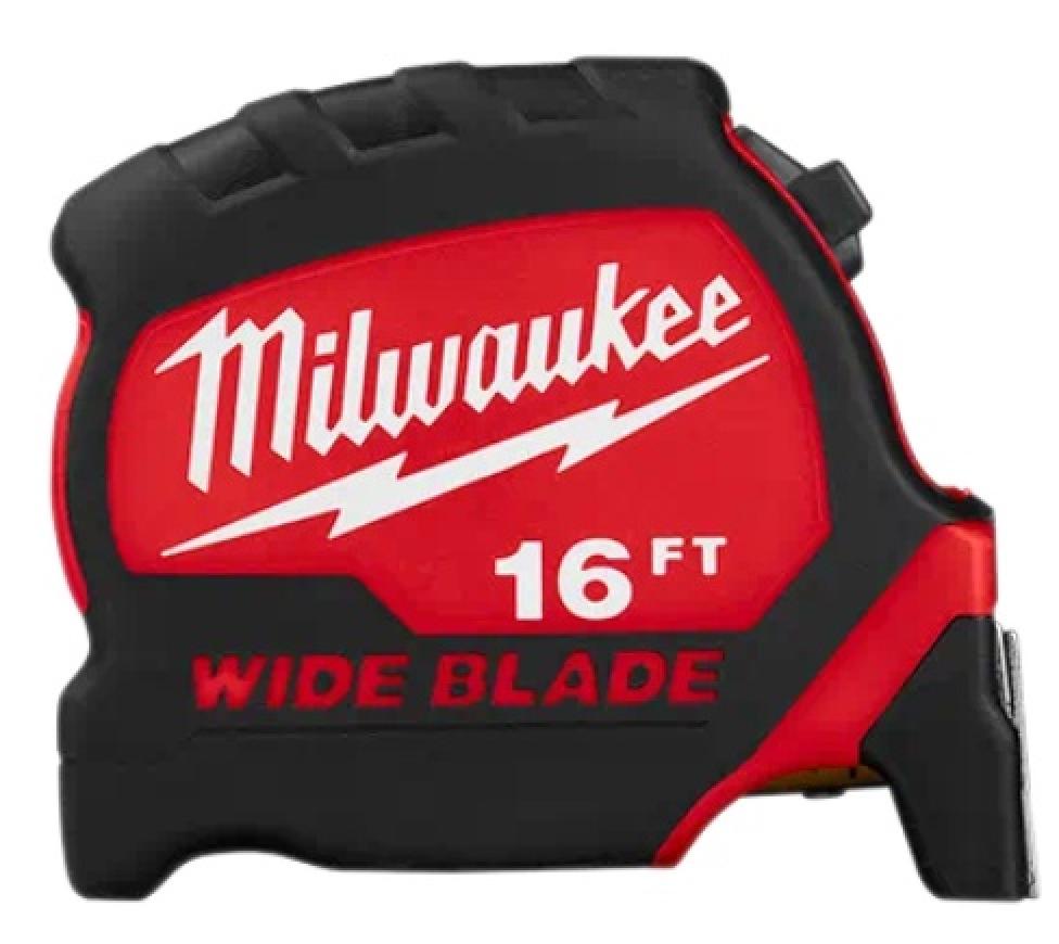 Milwaukee Wide Blade 16 Ft. Tape Measure 