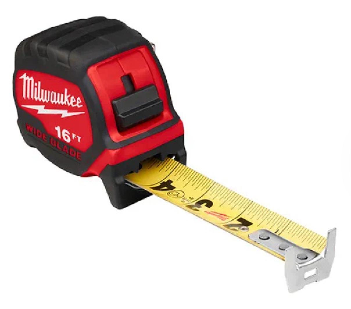 Milwaukee Wide Blade 16 Ft. Tape Measure 