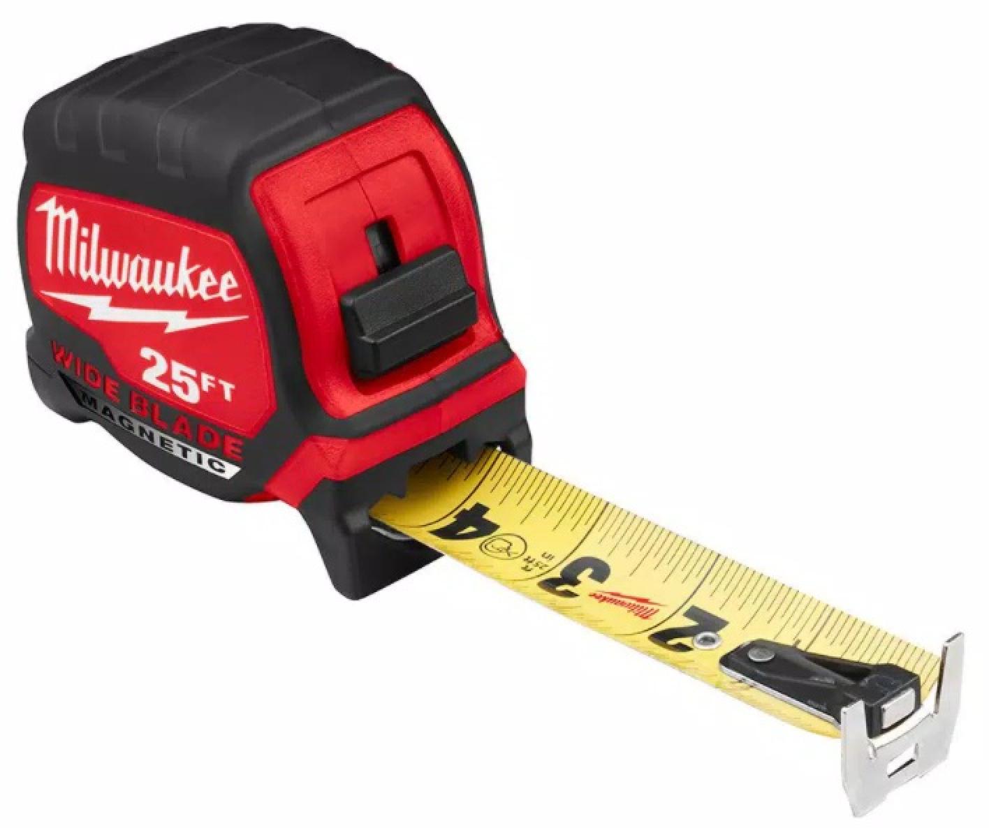 Milwaukee 25 Ft. Wide Blade Magnetic Tape Measure
