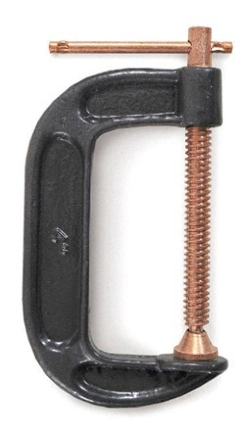 Copper plated 4" C-Clamp