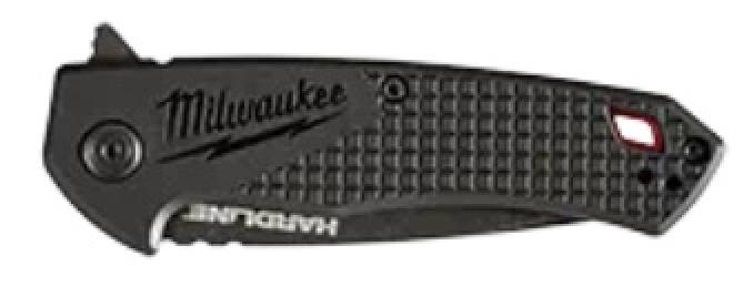 Milwaukee 3” HARDLINE Smooth Blade Pocket Knife