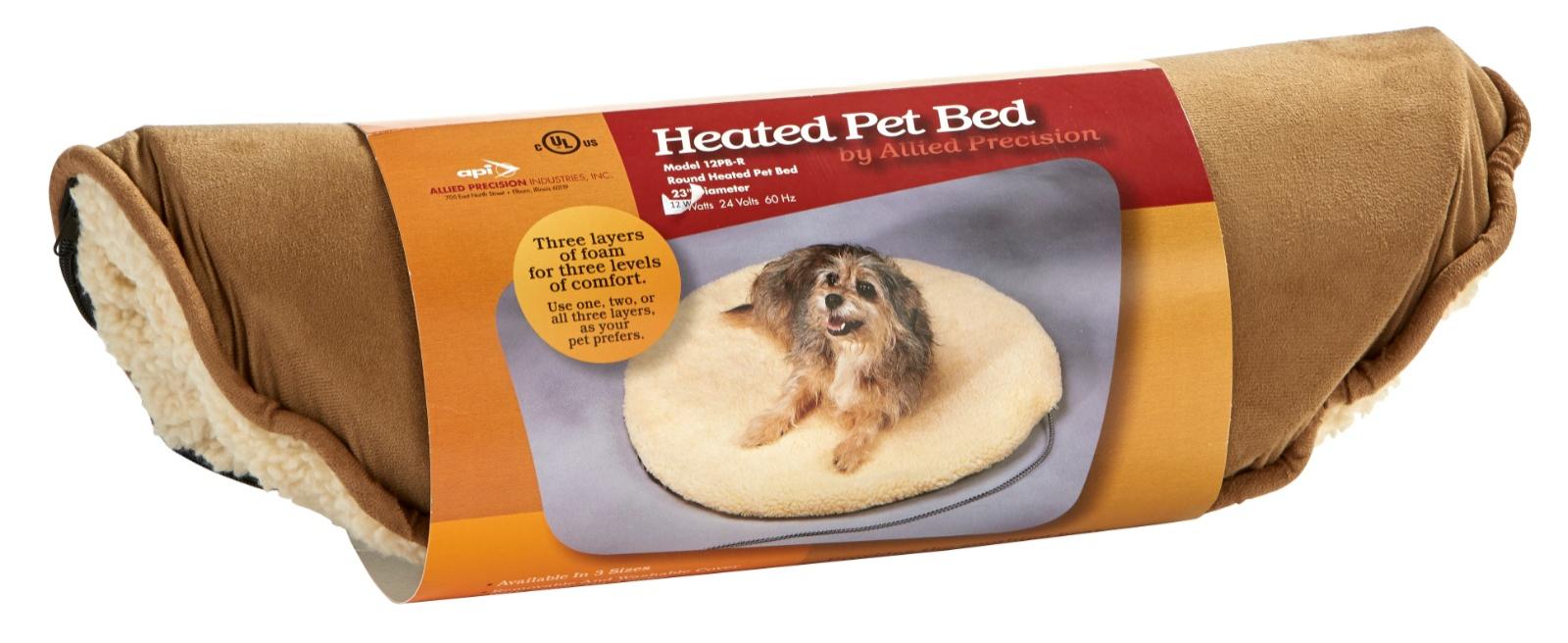 Miller MFG Round Heated Pet Bed