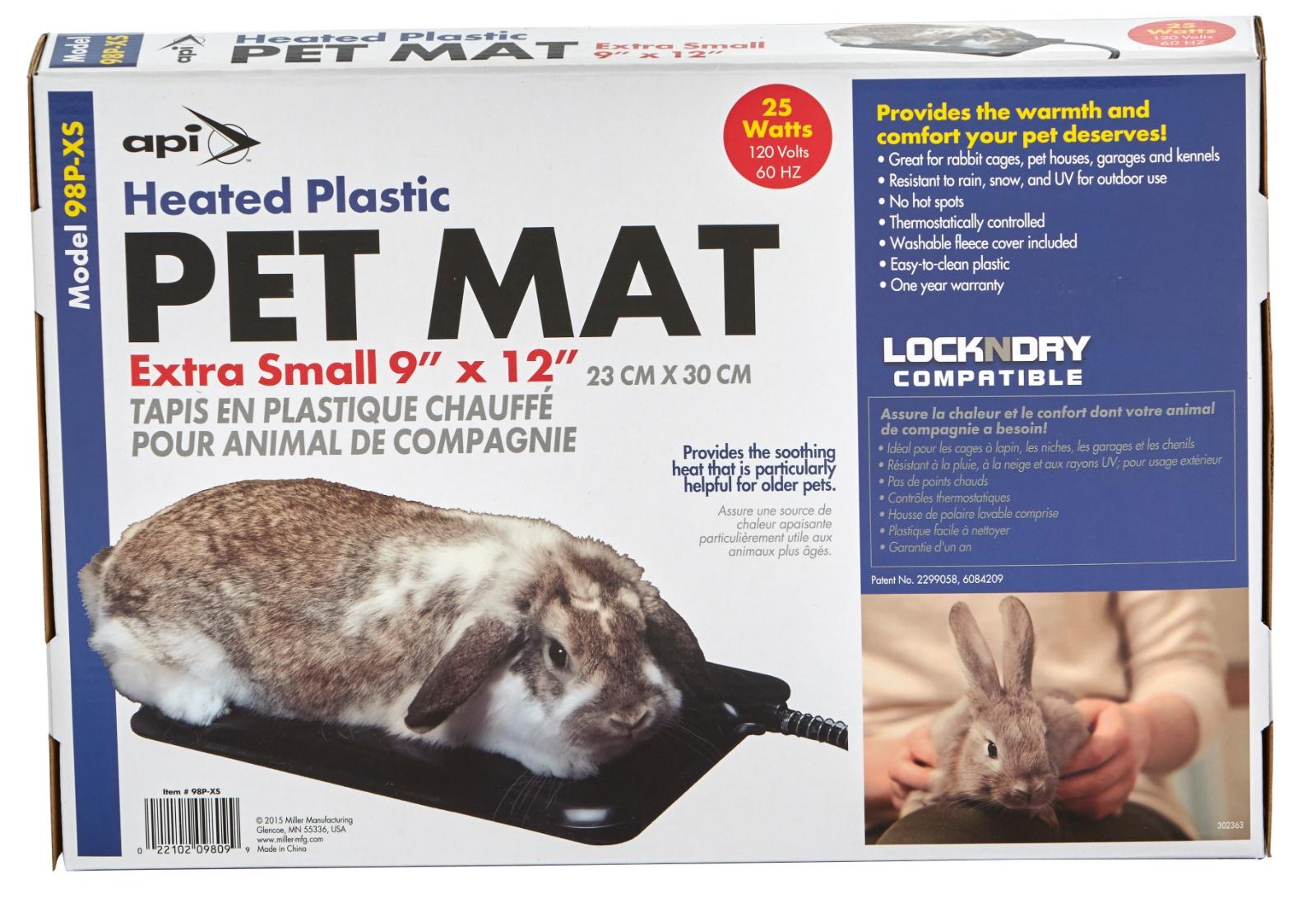 Miller MFG Plastic Heated Pet Mat