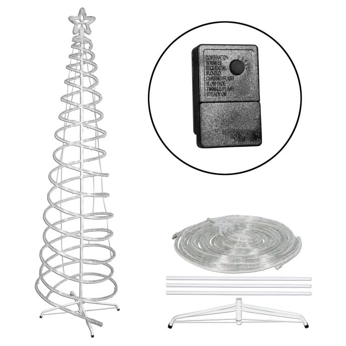 content/products/Alpine™ Spiral Multi-Function Christmas Tree w/ Multi-Color LED Lights