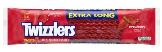 Twizzlers Extra Long Chewy Licorice 25 Oz.