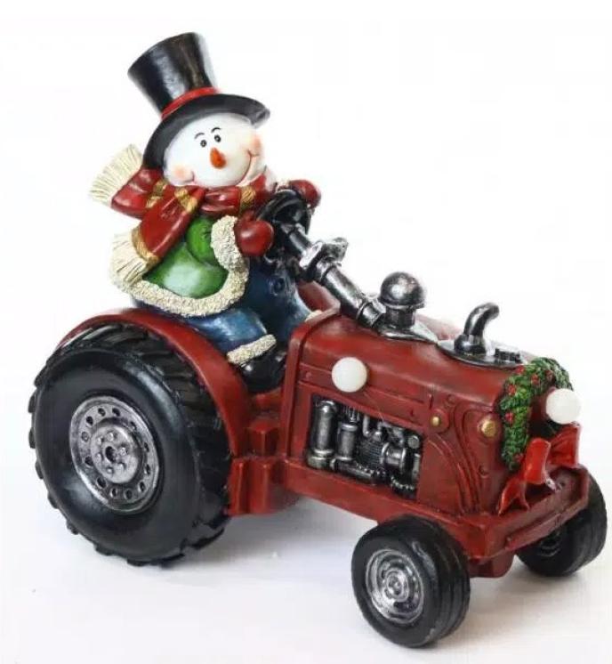 content/products/Alpine™ Snowman on Tractor with Color Changing LED Lights